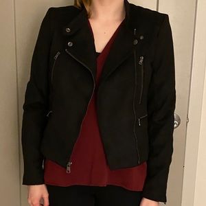 NWT Banana Republic Vegan Suede Jacket